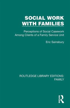 Cover Social Work with Families