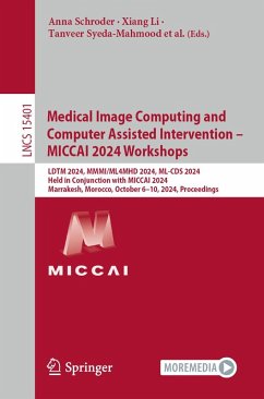 Cover Medical Image Computing and Computer Assisted Intervention - MICCAI 2024 Workshops (eBook, PDF)
