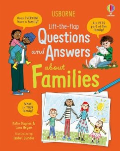 Lift-the-flap Questions and Answers about Families - Daynes, Katie; Bryan, Lara