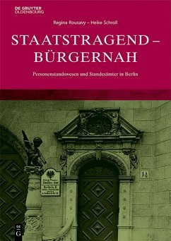 Cover Staatstragend - Bürgernah (eBook, PDF)