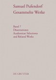 Dissertationes Academicae Selectiores and Related Works (eBook, PDF)