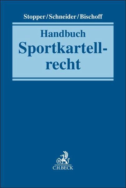 Handbuch Sportkartellrecht