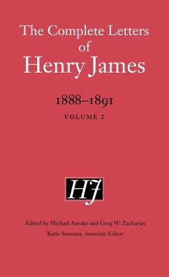 Cover The Complete Letters of Henry James, 1888-1891