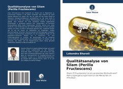 Cover Qualitätsanalyse von Silam (Perilla Fructescens)