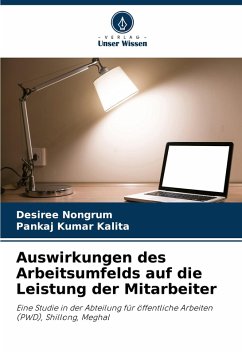 Cover Auswirkungen des Arbeitsumfelds auf die Leistung der Mitarbeiter