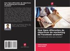 Que tipos diferentes de objectivos de marketing do Facebook existem?