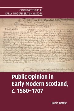 Cover Public Opinion in Early Modern Scotland, c.1560-1707