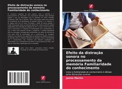 Cover Efeito da distração sonora no processamento da memória Familiaridade do conhecimento