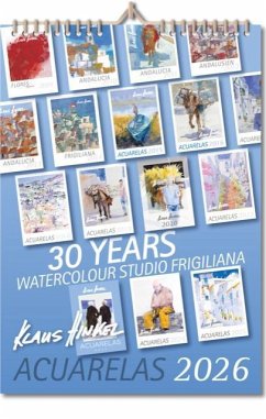 Cover 30 Years Watercolour Studio Frigiliana