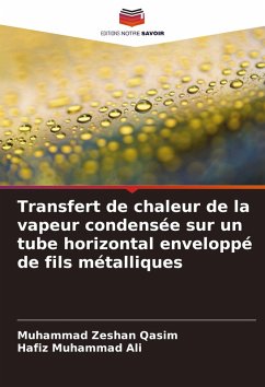 Cover Transfert de chaleur de la vapeur condensée sur un tube horizontal enveloppé de fils métalliques