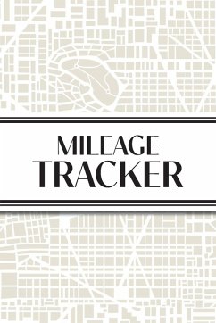 Cover Mileage Tracker (Urban Map Cream)