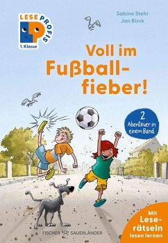 Cover Leseprofis - Voll im Fußballfieber!, 1. Klasse (Doppelband)