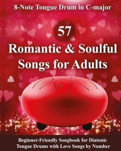 Cover 57 Romantic and Soulful Songs for Adults - 8-Note Tongue Drum in C-major