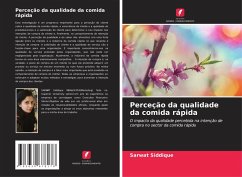 Cover Perceção da qualidade da comida rápida