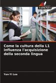Come la cultura della L1 influenza l'acquisizione della seconda lingua
