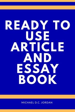 Cover Ready To Use Article and Essay Book (eBook, ePUB)