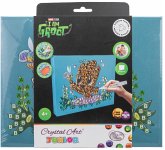 Craft Buddy CAJK-31MCU007 - Crystal Art Junior, Marvel Groot, Canvas Kit, Bastelset mit Keilrahmen, Diamond Painting Craft Buddy CAJK-31MCU007 - Crystal Art Junior, Marvel Groot, Canvas Kit, Bastelset mit Keilrahmen, Diamond Painting
