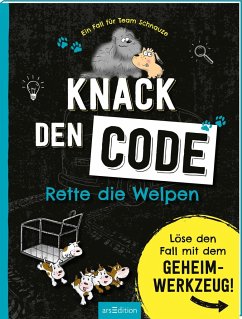 Cover Ein Fall für Team Schnauze - Knack den Code: Rette die Welpen 