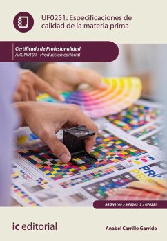 Cover Especificaciones de calidad de la materia prima. ARGN0109 (eBook, ePUB)