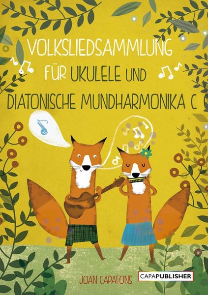 Volksliedsammlung für ukulele und diatonische mundharmonika c (eBook, ePUB)