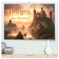 Cover Burgen der Phantasie (hochwertiger Premium Wandkalender 2026 DIN A2 quer), Kunstdruck in Hochglanz