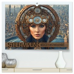 Steampunk - Mensch und Maschine (hochwertiger Premium Wandkalender 2026 DIN A2 quer), Kunstdruck in Hochglanz Steampunk - Mensch und Maschine (hochwertiger Premium Wandkalender 2026 DIN A2 quer), Kunstdruck in Hochglanz