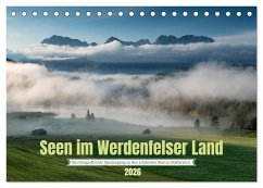 Seen im Werdenfelser Land (Tischkalender 2026 DIN A5 quer), CALVENDO Monatskalender Seen im Werdenfelser Land (Tischkalender 2026 DIN A5 quer), CALVENDO Monatskalender