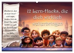 12 Lern-Hacks (Wandkalender 2026 DIN A2 quer), CALVENDO Monatskalender