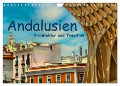 Cover Andalusien, Architektur und Tradition (Wandkalender 2026 DIN A4 quer), CALVENDO Monatskalender
