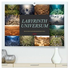Labyrinth Universum (hochwertiger Premium Wandkalender 2026 DIN A2 quer), Kunstdruck in Hochglanz