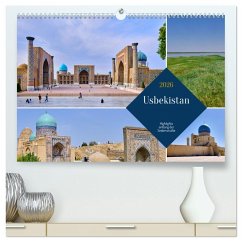Zentralasien - Entlang der alten Seidenstraße (hochwertiger Premium Wandkalender 2026 DIN A2 quer), Kunstdruck in Hochglanz