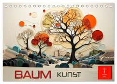 Cover Baum Kunst (Tischkalender 2026 DIN A5 quer), CALVENDO Monatskalender