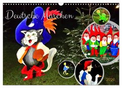 Deutsche Märchen (Wandkalender 2026 DIN A3 quer), CALVENDO Monatskalender Deutsche Märchen (Wandkalender 2026 DIN A3 quer), CALVENDO Monatskalender