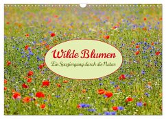 Cover Wilde Blumen - ein Spaziergang durch die Natur (Wandkalender 2026 DIN A3 quer), CALVENDO Monatskalender