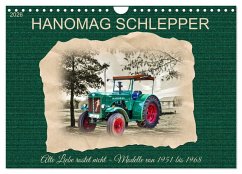 Cover Hanomag Schlepper (Wandkalender 2026 DIN A4 quer), CALVENDO Monatskalender