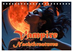 Cover Vampire Nachtkreaturen (Tischkalender 2026 DIN A5 quer), CALVENDO Monatskalender