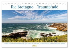 Cover Die Bretagne - Traumpfade (Tischkalender 2026 DIN A5 quer), CALVENDO Monatskalender