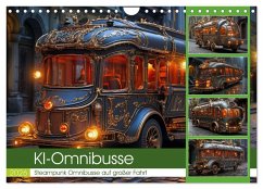 KI-Omnibusse (Wandkalender 2026 DIN A4 quer), CALVENDO Monatskalender
