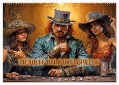 Cover Die Welt der Pokerspieler (Wandkalender 2026 DIN A2 quer), CALVENDO Monatskalender
