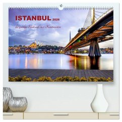 Cover Istanbul - die quirlige Stadt auf zwei Kontinenten (hochwertiger Premium Wandkalender 2026 DIN A2 quer), Kunstdruck in Hochglanz