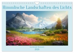 Himmlische Landschaften des Lichts (Wandkalender 2026 DIN A4 quer), CALVENDO Monatskalender