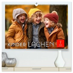 Kinder Lachen (hochwertiger Premium Wandkalender 2026 DIN A2 quer), Kunstdruck in Hochglanz Kinder Lachen (hochwertiger Premium Wandkalender 2026 DIN A2 quer), Kunstdruck in Hochglanz