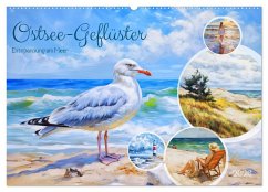 Cover Ostsee-Geflüster - Entspannung am Meer (Wandkalender 2026 DIN A2 quer), CALVENDO Monatskalender