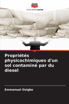 Propriétés physicochimiques d'un sol contaminé par du diesel Cover Propriétés physicochimiques d'un sol contaminé par du diesel
