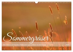 Sommergräser (Wandkalender 2026 DIN A3 quer), CALVENDO Monatskalender