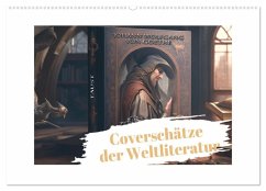 Coverschätze der Weltliteratur (Wandkalender 2026 DIN A2 quer), CALVENDO Monatskalender