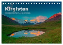 Kirgistan Bergparadies in Zentralasien (Tischkalender 2026 DIN A5 quer), CALVENDO Monatskalender Kirgistan Bergparadies in Zentralasien (Tischkalender 2026 DIN A5 quer), CALVENDO Monatskalender
