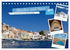 Cover Rhodos und Symi (Tischkalender 2026 DIN A5 quer), CALVENDO Monatskalender
