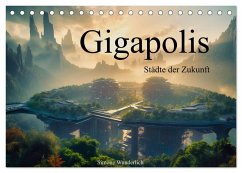 Gigapolis (Tischkalender 2026 DIN A5 quer), CALVENDO Monatskalender
