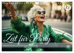Cover Zeit für Party (Wandkalender 2026 DIN A4 quer), CALVENDO Monatskalender